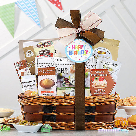 Happy Birthday Traditions: Gourmet  Gift Basket