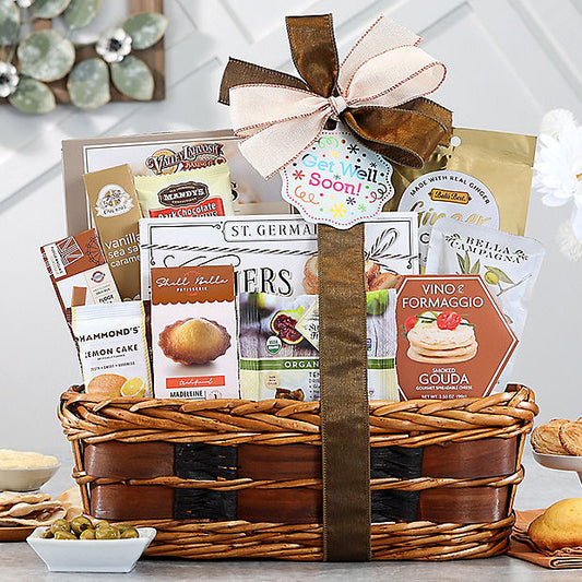 Get Well Traditions: Gourmet  Gift Basket