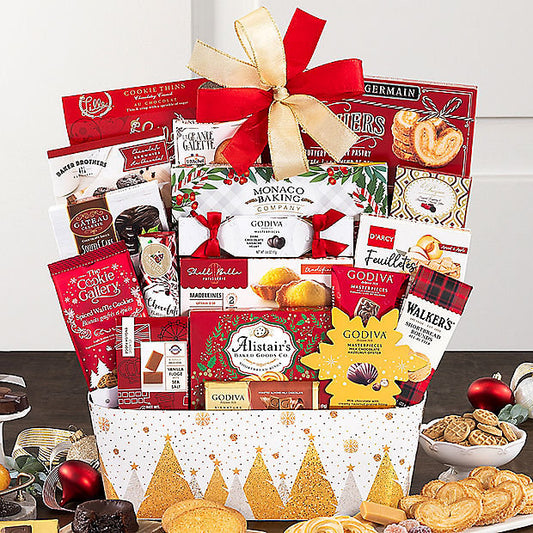 Godiva Holiday Wishes: Chocolate Gift Basket