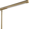 Lra Desk Lamp, Rotating Arm, LED Light System, Antique Brass 17 Inch