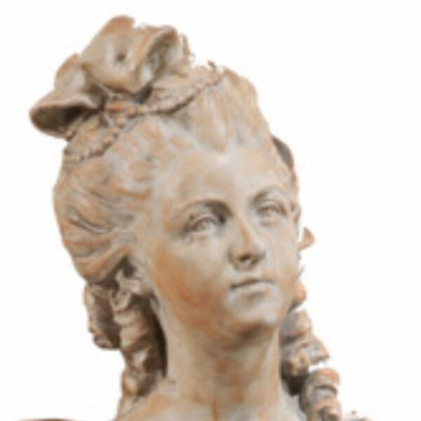 Artful Female Sculpture Bust Statue
