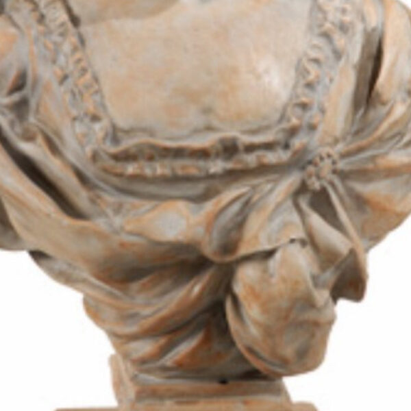 Artful Female Sculpture Bust Statue