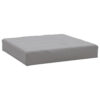 Paom 3pc Outdoor Patio Cushion for Bench, Plush Gray Oxford Fabric