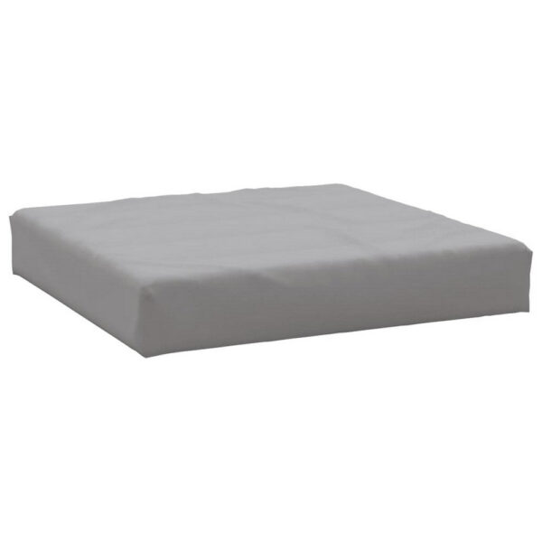 Paom 3pc Outdoor Patio Cushion for Bench, Plush Gray Oxford Fabric