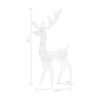 Outdoor Reindeer Christmas Decoration, 140 Cool White LED Lights