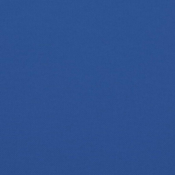 Claire Outdoor Cushion for Bench, Button Tufted Blue Fabric, 47 Inch