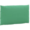3pc Outdoor Cushions for Sofa, Water Resistant Green Oxford Fabric