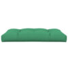 Moni Outdoor Cushion for Bench, Tufted Design, Green Fabric, 47 Inch