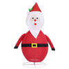 Santa Claus Figurine Christmas Decoration, USB, LED, Red White 24 Inch