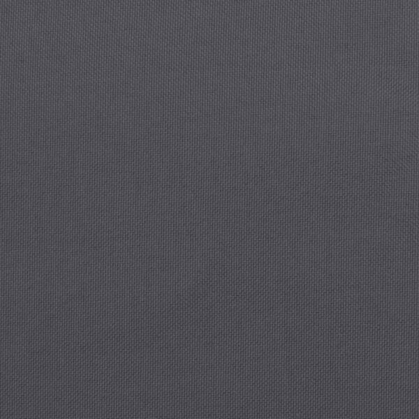Andy Outdoor Cushion for Bench, 79 Inch, Dark Gray Oxford Fabric