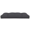 Keya Cushion for Bench, 31x47, Tufted Stitched Gray Outdoor Fabric