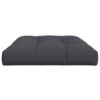Keya Cushion for Bench, 31x47, Tufted Stitched Gray Outdoor Fabric