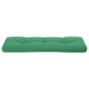 Moni Outdoor Cushion for Bench, Deep Tufted Green Fabric, 47 Inch