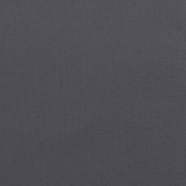 Outdoor Cushion for Bench Set of 2, Tufted Stitch Gray Oxford Fabric