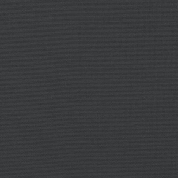 Claire Outdoor Cushion for Bench, 71 Inch, Black Tufted Oxford Fabric