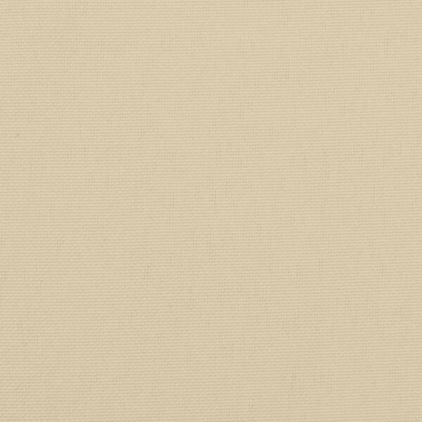 Claire Cushion for Bench with Tie Ropes, Beige Tufted Oxford Fabric