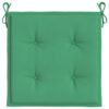 Zia 6pc Outdoor Cushions for Patio Chair, Tufted, Green Oxford Fabric