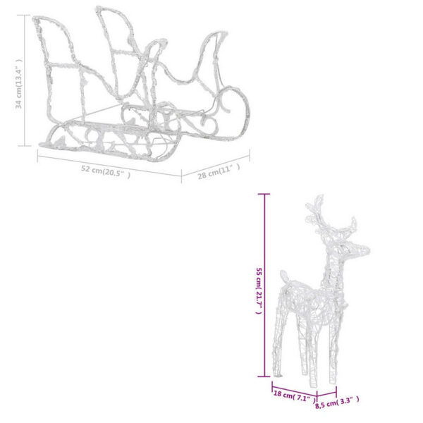 2pc Outdoor and Christmas Decoration, 160 Blue LEDs