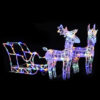 2pc Outdoor , Christmas Decoration, 160 Multicolor LEDs