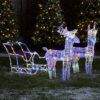 2pc Outdoor , Christmas Decoration, 160 Multicolor LEDs