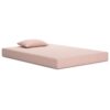 Ruve Full Mattress, Standard Pillow, Memory Foam, Light Pink 7 Inch