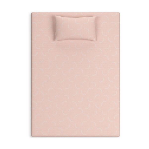 Ruve Full Mattress, Standard Pillow, Memory Foam, Light Pink 7 Inch