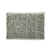 Throw Blanket, 50 x 60 Soft Faux Fur Design, Heather Gray Finish
