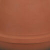 Decorative Flower Vase, Terracotta Inspired Orange Ceramic 10 Inch
