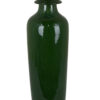 Jesi Accent Temple Jar with Lid, Decorative Green Ceramic, 29 Inch