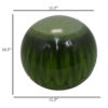 Mary Tabletop Accent Decor, Modern Round Orb, 12 Inch Green Ceramic