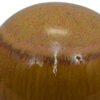 Mary Tabletop Accent Decor, Modern Round Ball, 12 Inch Brown Ceramic