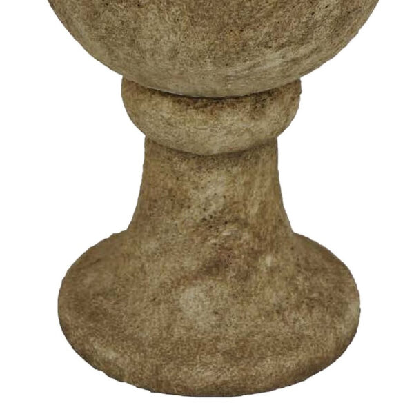 Ivina Bird Bath Feeder, Brown Terracotta, Cute Decorative, 12 Inch