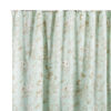 Vola Shower Curtain, 72 Inch, Floral Pattern, Light Green Polyester