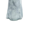 Quia Tall Decorative Vase, Rough Body, Pale Blue Blown Glass 20 Inch