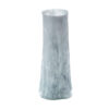 Quia Tall Decorative Vase, Rough Body, Pale Blue Blown Glass 14 Inch