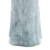 Quia Tall Decorative Vase, Rough Body, Pale Blue Blown Glass 14 Inch