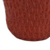 Kema Decorative Flower Vase, Strawberry Accent, 15 Inch Red Ceramic