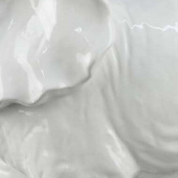 Accent Table Decoration, Elephant Design, 18 Inch White Ceramic Body