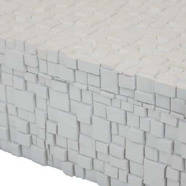 Lissa Decorative Storage Box, Matte White Textured Resin, 13 Inch