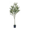 Vina Artificial Olive Tree, Realistic Green Silk Leaves, 71 Inch