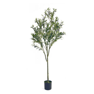 Vina Artificial Olive Tree, Realistic Green Silk Leaves, 71 Inch