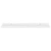 Yuli Wall Shelf Set of 2, Contemporary White, Raised Ledge Design 32 Inch