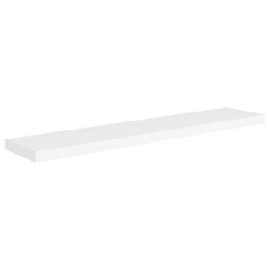 Gima Hanging Wall Shelf, Honeycomb MDF, White, Rectangular 47 Inch
