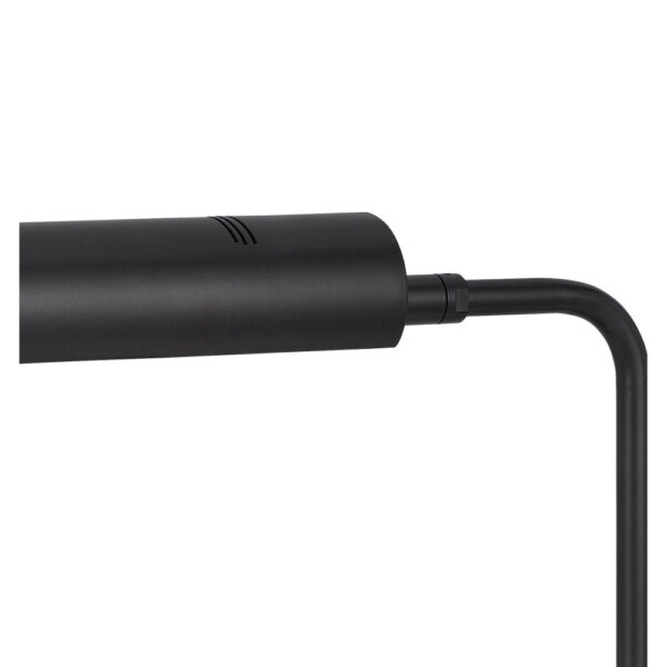 Dyna 18 Inch Integrated LED Desk Lamp, Wireless USB Port, Matte Black