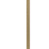 Dyna 18 Inch Integrated LED Desk Lamp, Wireless USB Port, Antique Brass