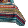 Tribal Print King Quilt Set with Decorative Pillows, Multicolor
