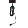 Metal Round Wall Reading Lamp with Plug In Switch, Bronze