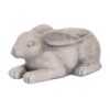 Antique Styled Raw Textured Polyresin Ideal Rabbit Planter, Medium, Gray