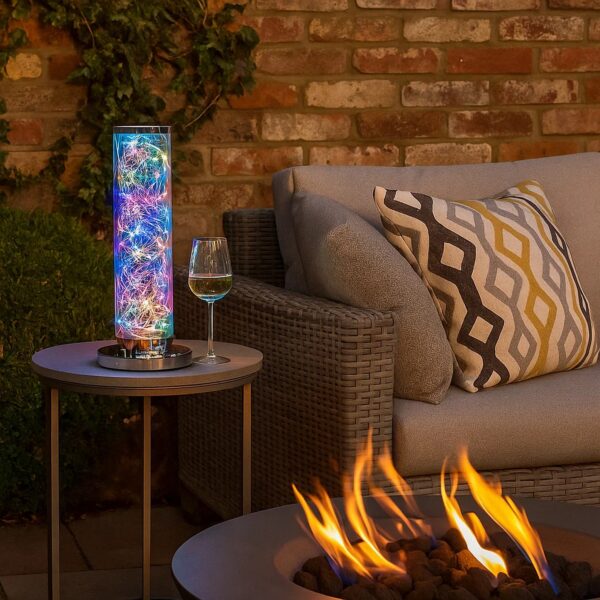 040220266982bfc4d21d2.jpeg Column Table Lamp with Integrated Multicolored LED, Clear