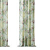 Eden 84 Inch WIndow Curtains, Butterflies and Songbirds, Green Microfiber
